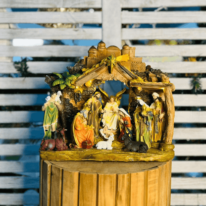 Presepio C/luz e Som -35cm