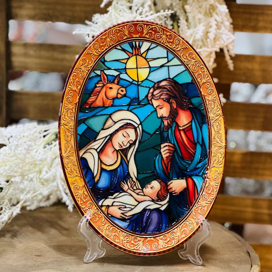 Quadro Sagrada Família – 27cm