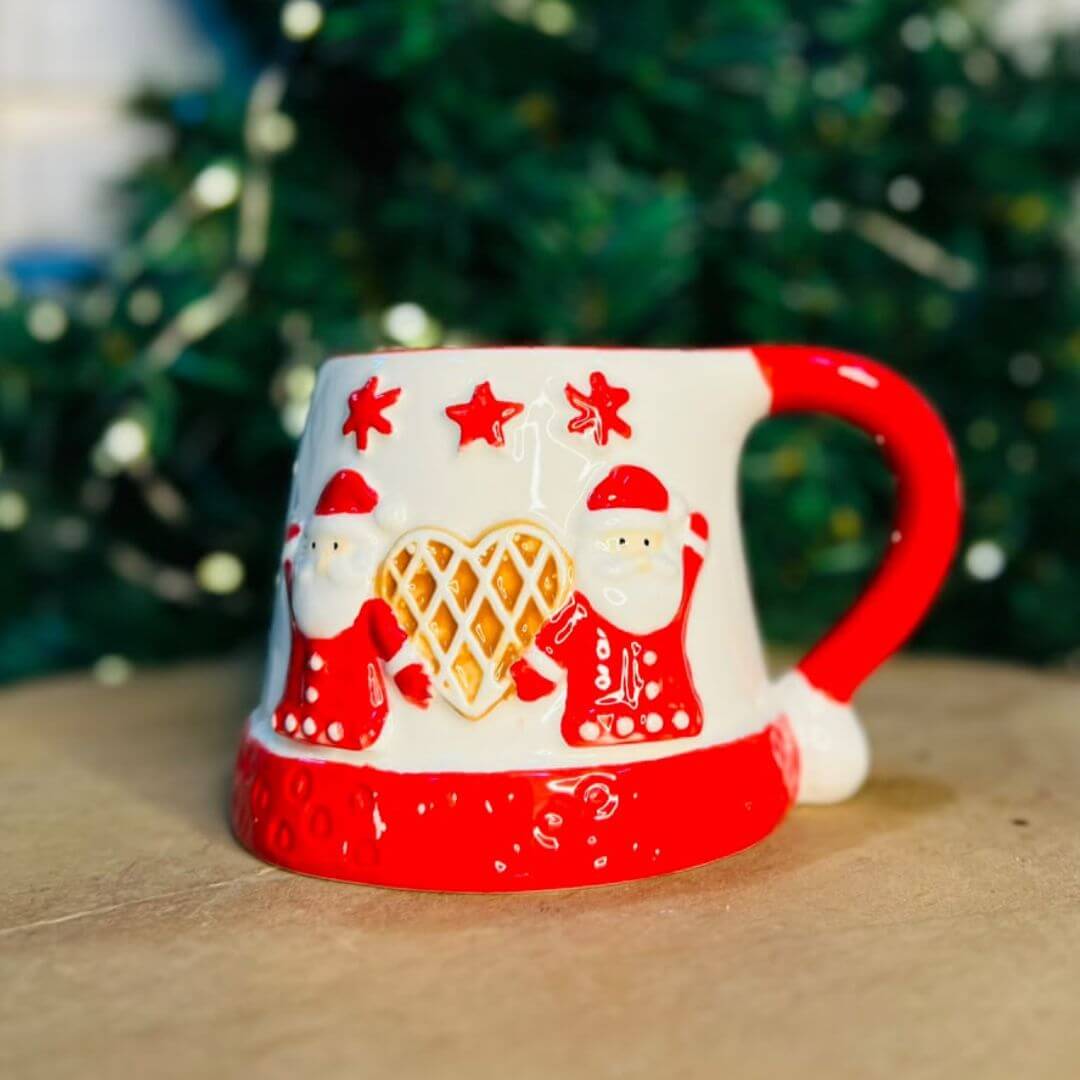 Caneca com Alça Papai Noel – 9cm