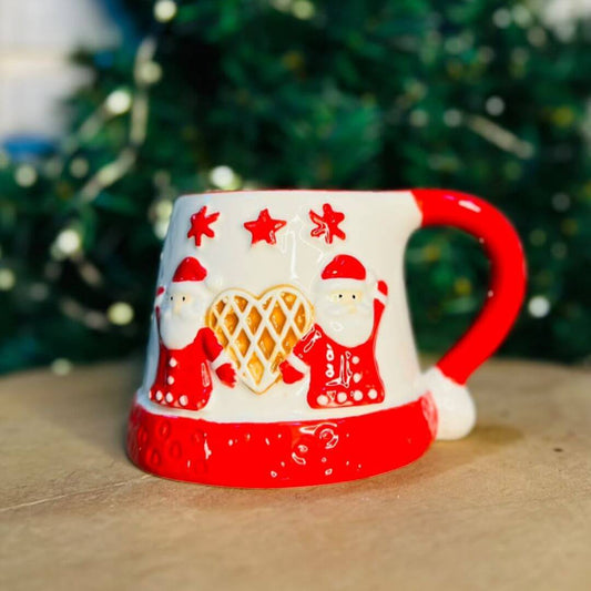 Caneca com Alça Papai Noel – 9cm