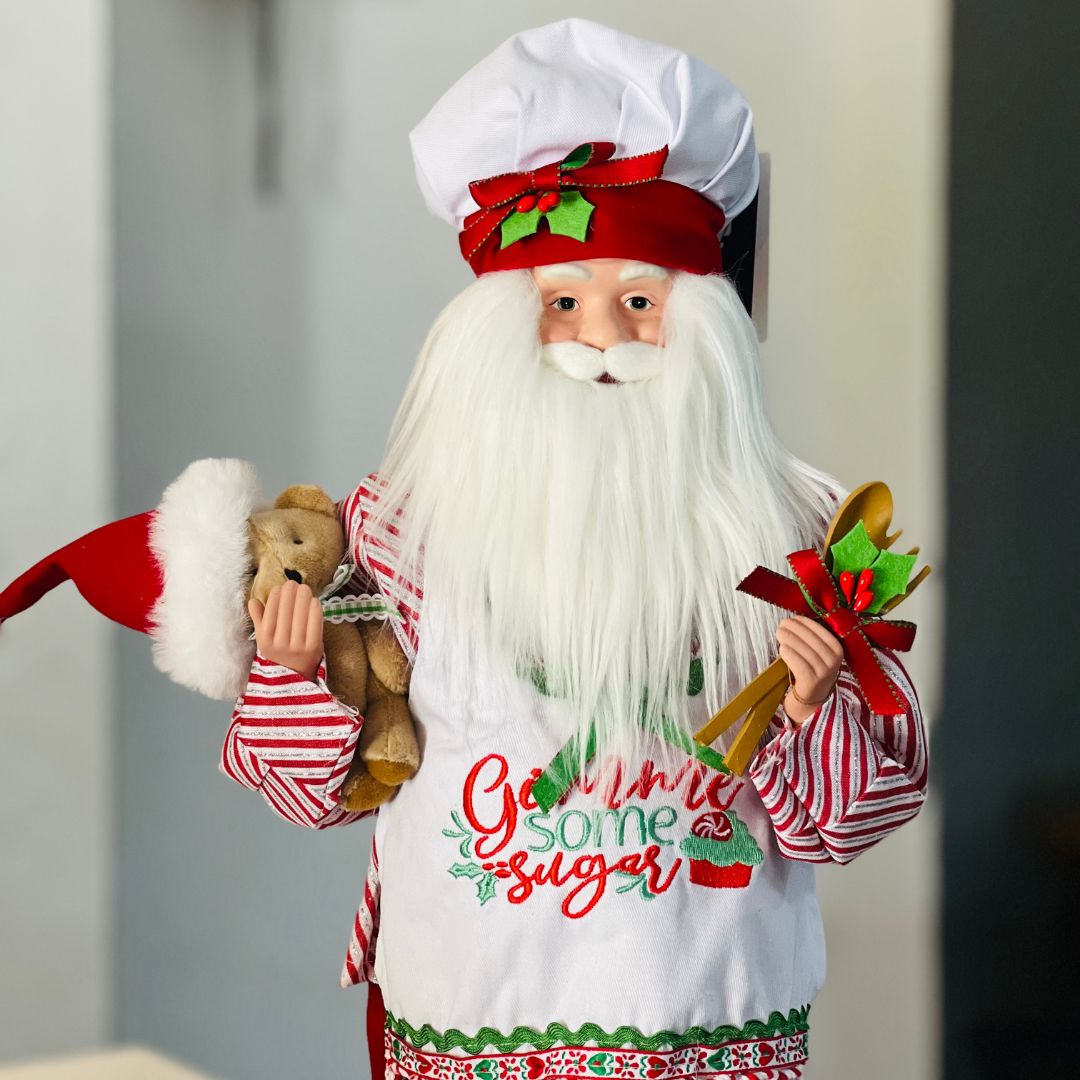 Papai Noel Confeitero - 50cm