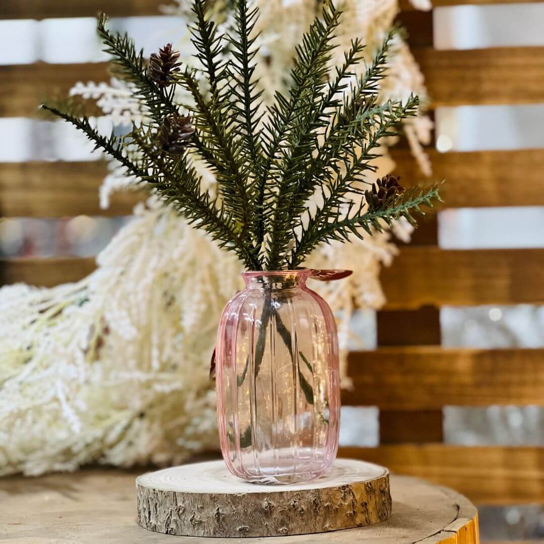 Vaso Decorativo Rosa – 12cm