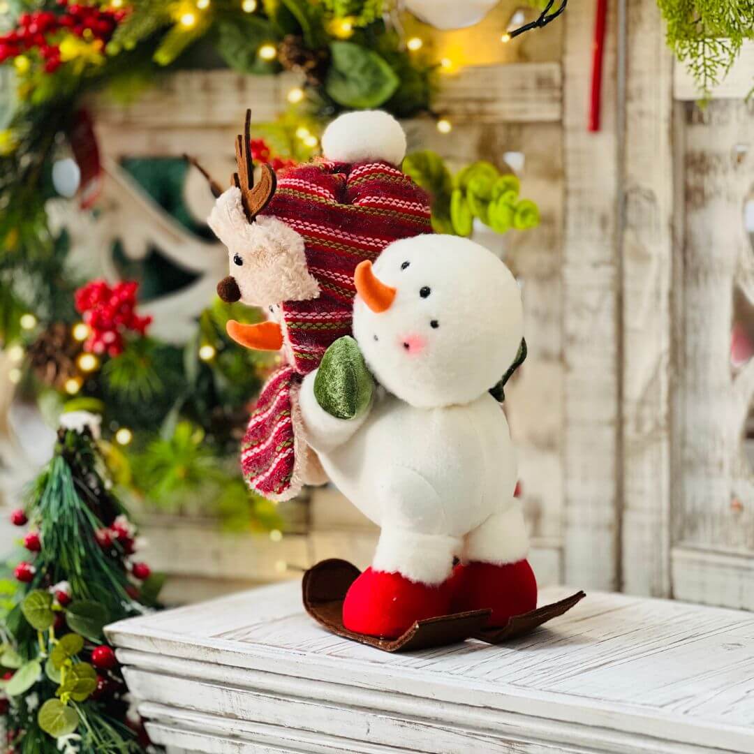 Boneco de Neve Natalino  - 38cm