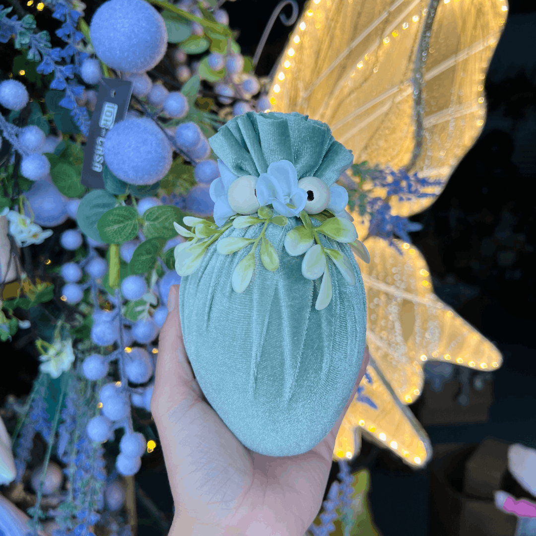 Ovo de Páscoa para Pendurar Verde 15cm