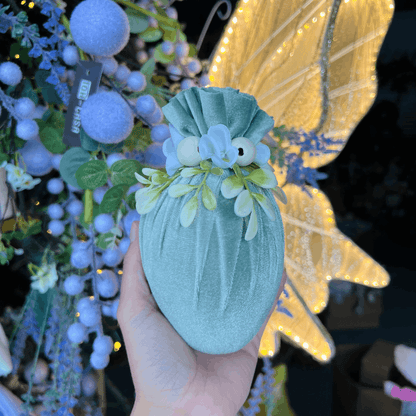 Ovo de Páscoa para Pendurar Verde 15cm