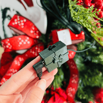 Pernas do Papai Noel para Árvore Com Movimento 17x13x35cm