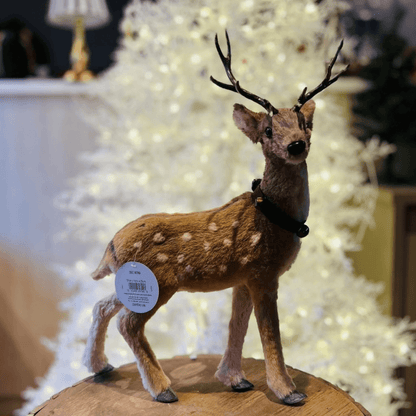 Rena Decorativa em Pé com Manchinhas – 57cm