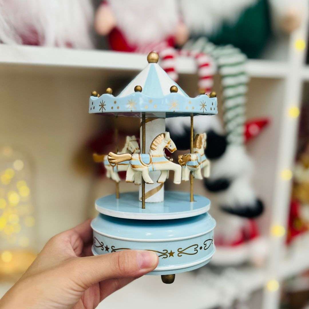 Carrossel Musical Azul - 17cm