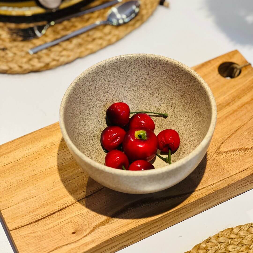 Bowl de Ceramica Kobe Creme 14cmx8