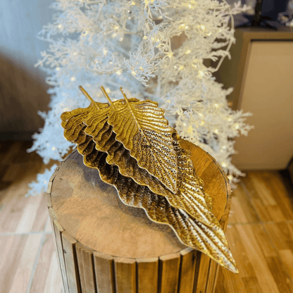 Decoração de Mesa Folhas | Kit com 3 Peças