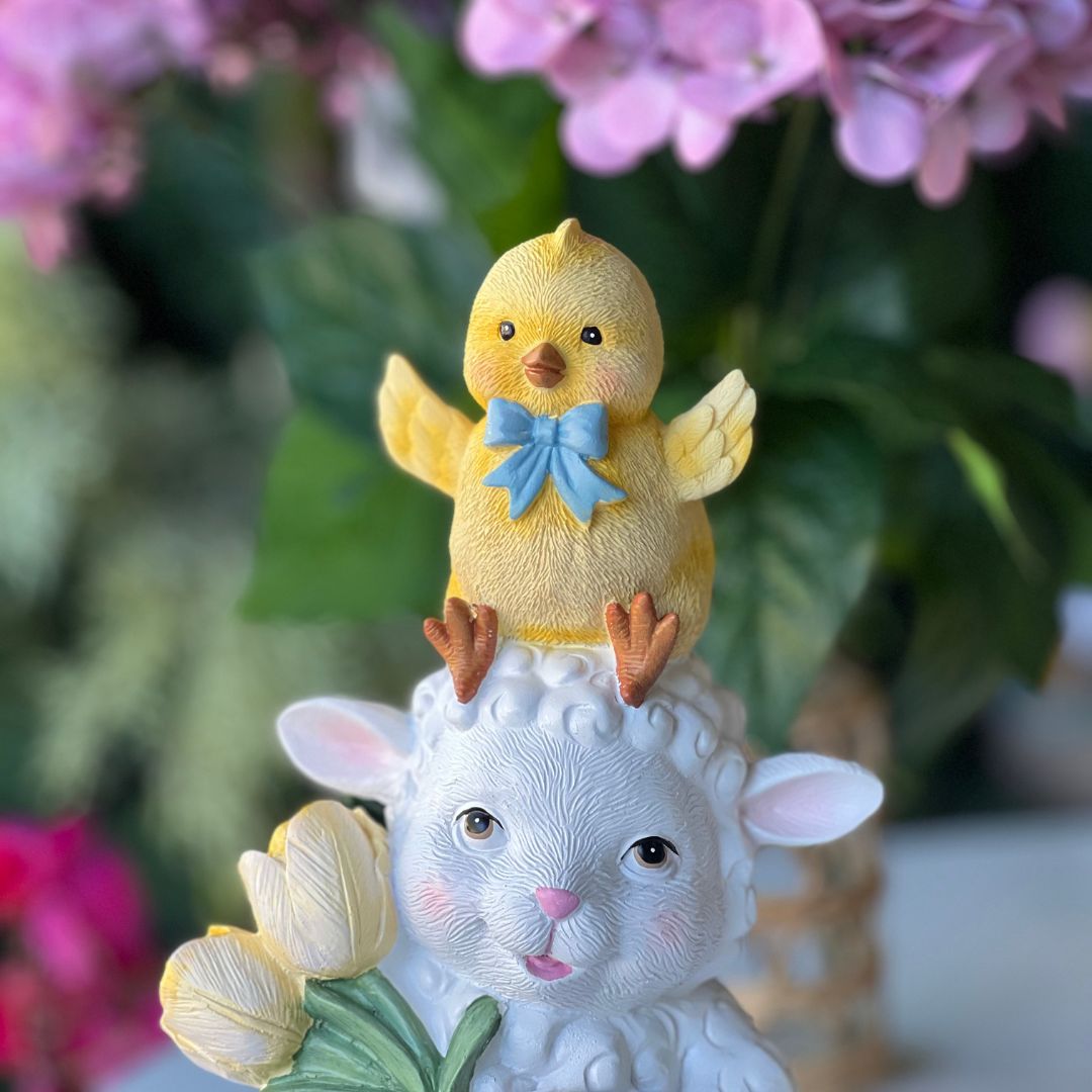 Pintinho Com Ovelha - 28,7cm