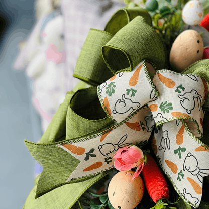 Fita Decorativa Aramada Verde Musgo 6,3cm x 9,14m