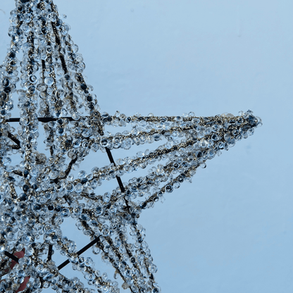 Pendente Estrela com Pedraria – 25cm