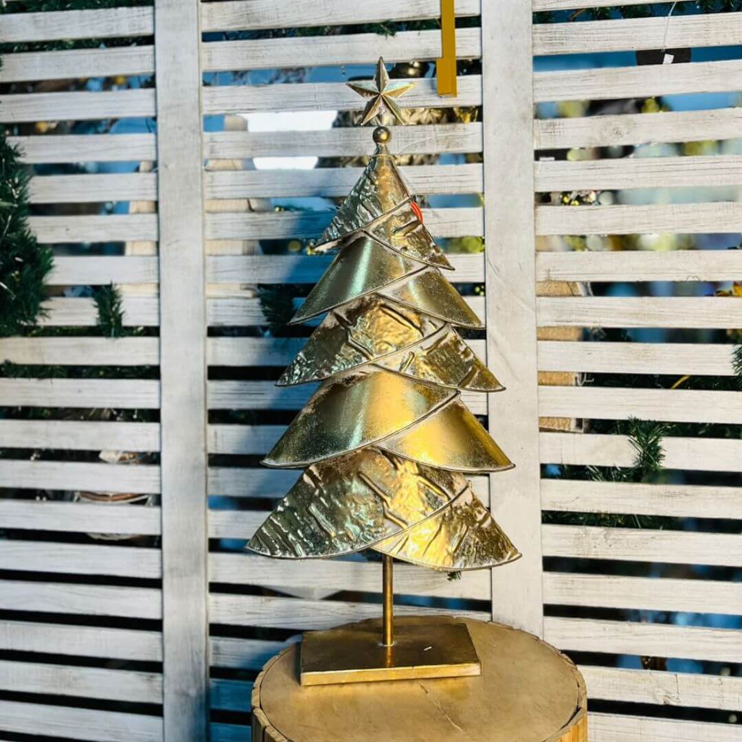 Arvore Metalizada - 31cmx15,5cmx78cm