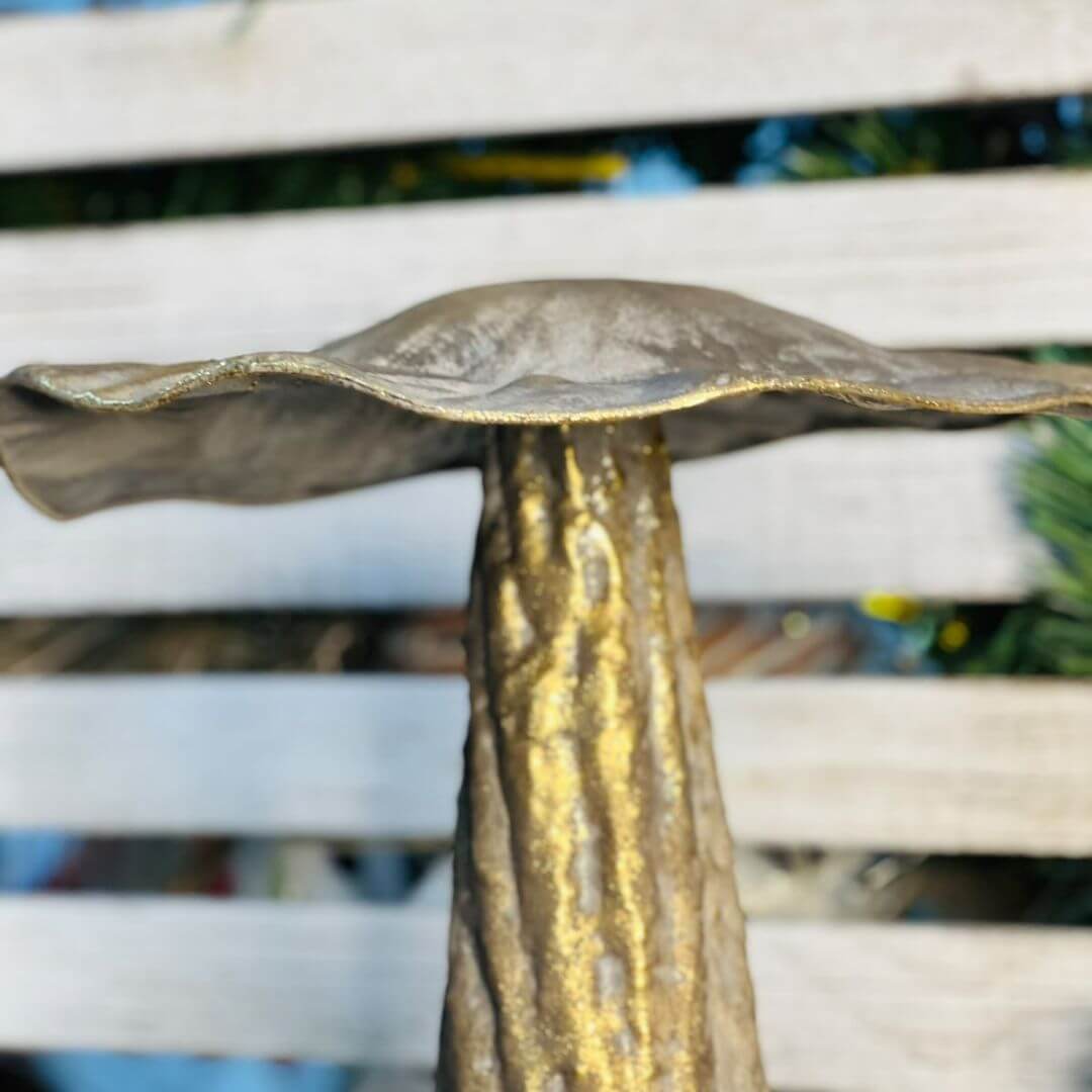 Cogumelo Metalico - 28,5cm27cm