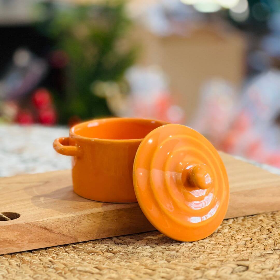 Caçarola Laranja – Cerâmica