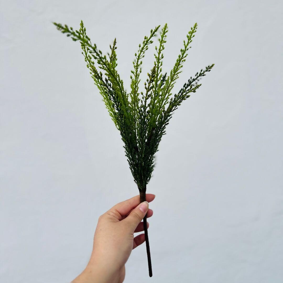 Flor Grass Real Toque com Print X13 – 41cm