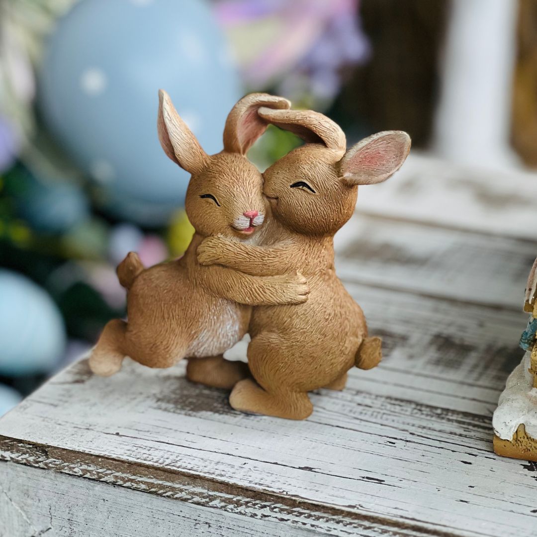 Coelhinhos Abraço - 12cm