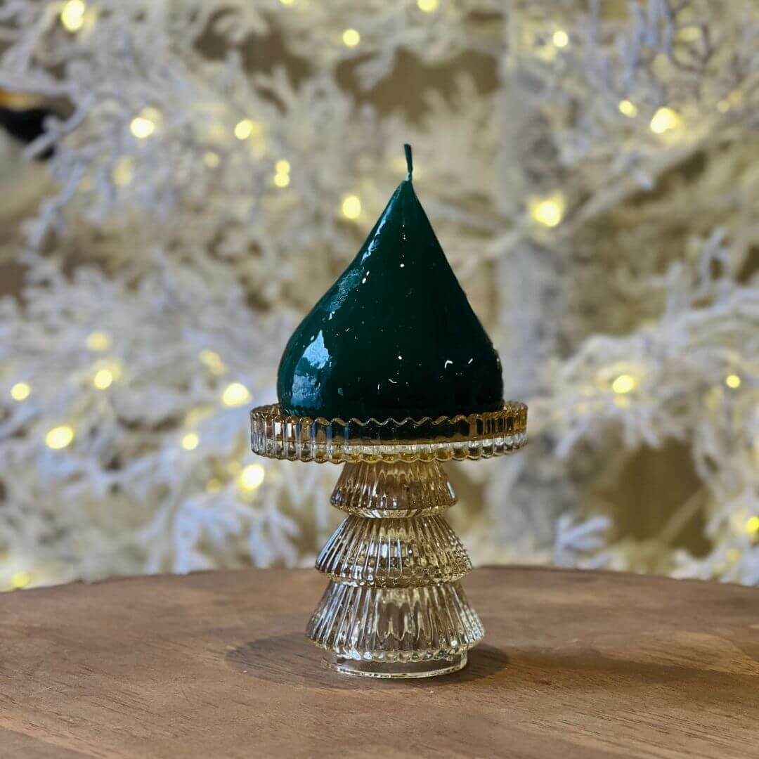 Vela Pingo Verde – 10cm