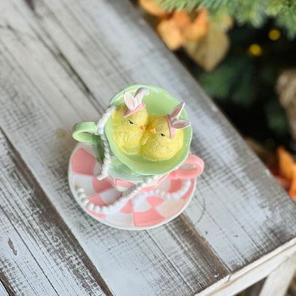 Pintinho na Xícara (Alice no País das Maravilhas) - 14cm