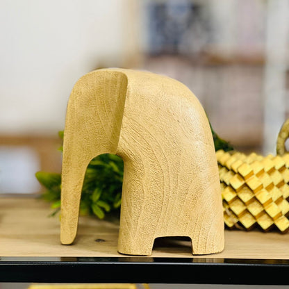 Escultura Elefante Em Poliresina - 17cm
