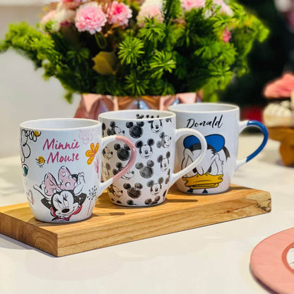 Caneca Cerâmica Minnie Rosa - 330ml