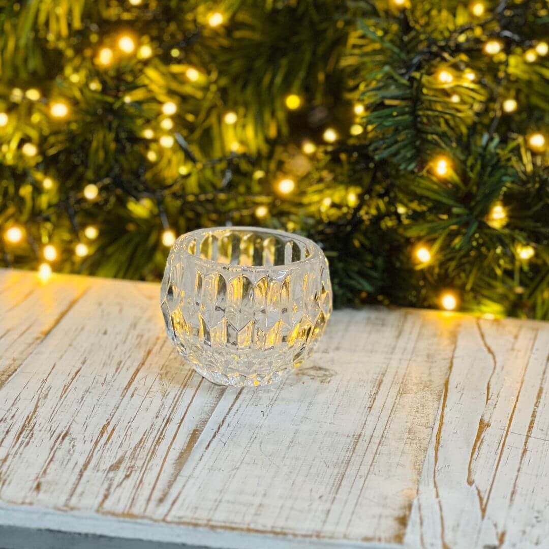 Vaso de Vidro Transparente – 7cm