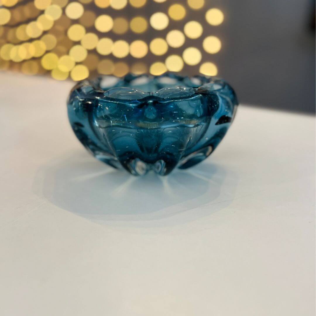 Centro de Mesa Decorativo de Vidro Italy – 16cm