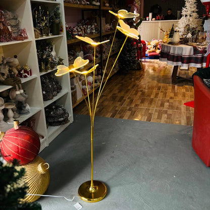 Abajur Borboleta em Metal Bivolt | 120cm