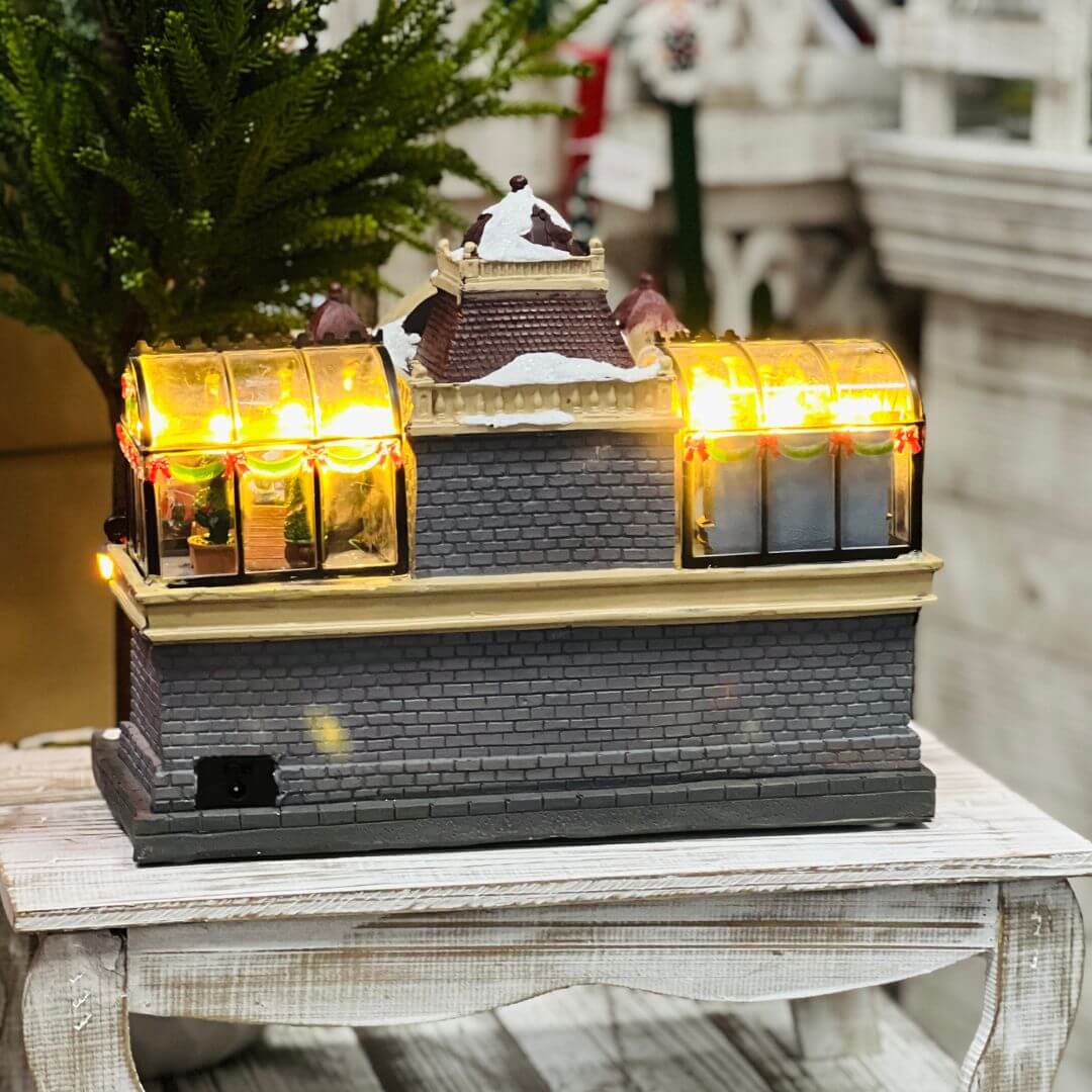 Vila Estacao de Trem - 30cm - Iluminado