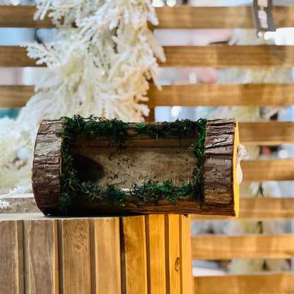 Cesta Tronco Musgo – 27cm