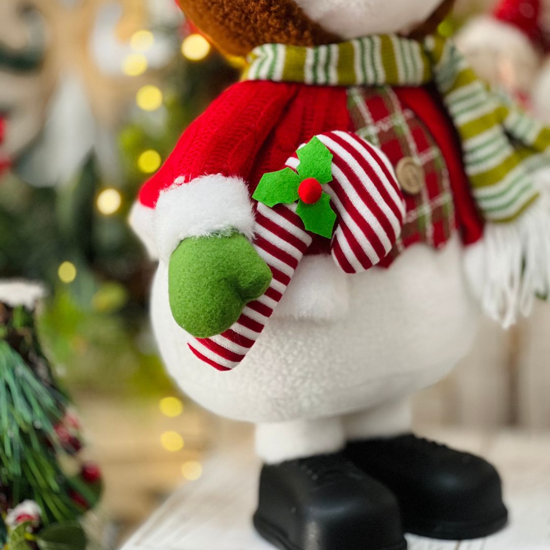 Boneco de Neve Natal Fantasiado - 46cm