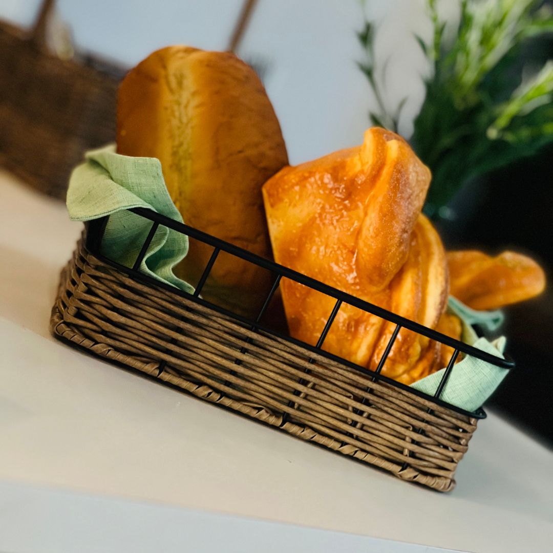 Cesta Retangular Alca Rattan