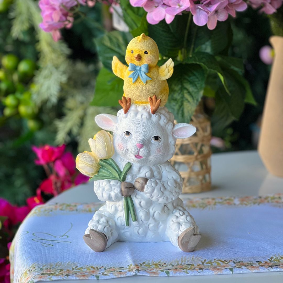 Pintinho Com Ovelha - 28,7cm