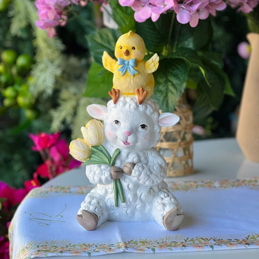 Pintinho Com Ovelha - 28,7cm