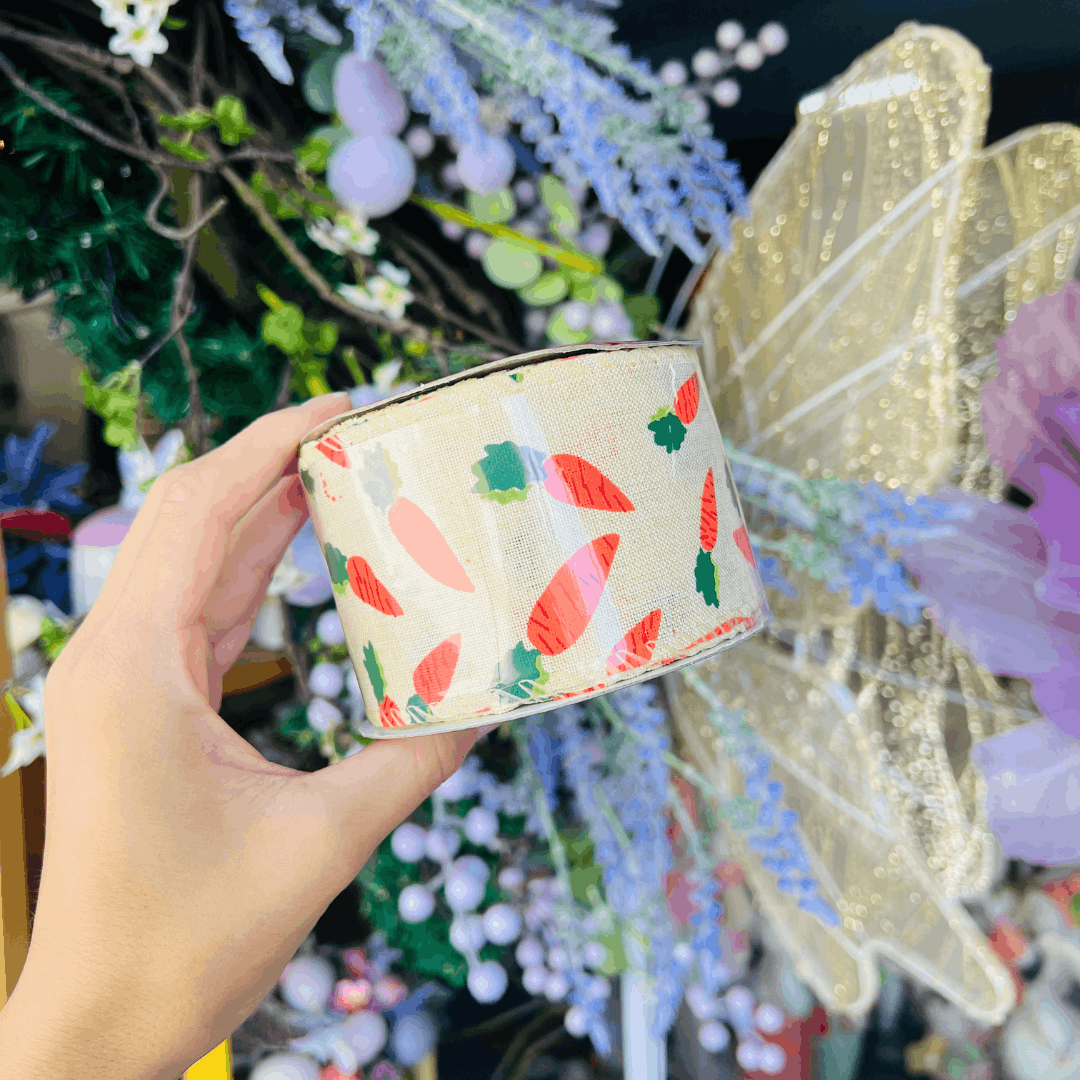 Fita Aramada Cenouras 6,3cm x 9,14m