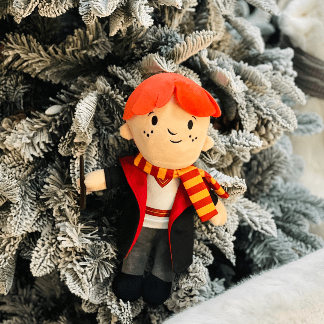 Boneco Rony Em Pé de Pelúcia 16cm - Harry Potter