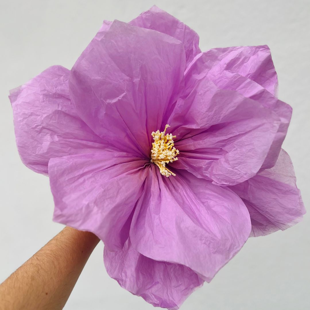 Flor Decorativa Roxa – 30cm
