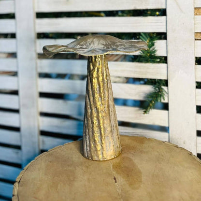 Cogumelo Metalico - 24,5cmx27cm