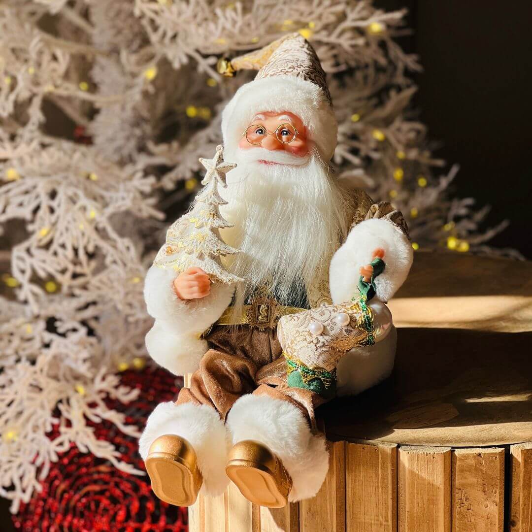 Papai Noel Natal Sentado – 45cm