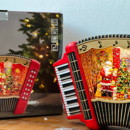 Cenário Sanfona com LED Colorido – 23cm