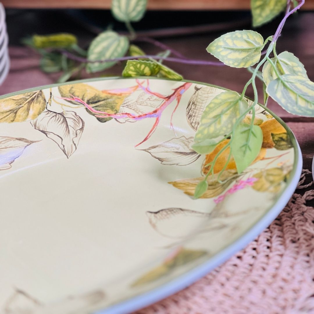 Travessa Grande Verde Toscana Limão Siciliano - 42cm