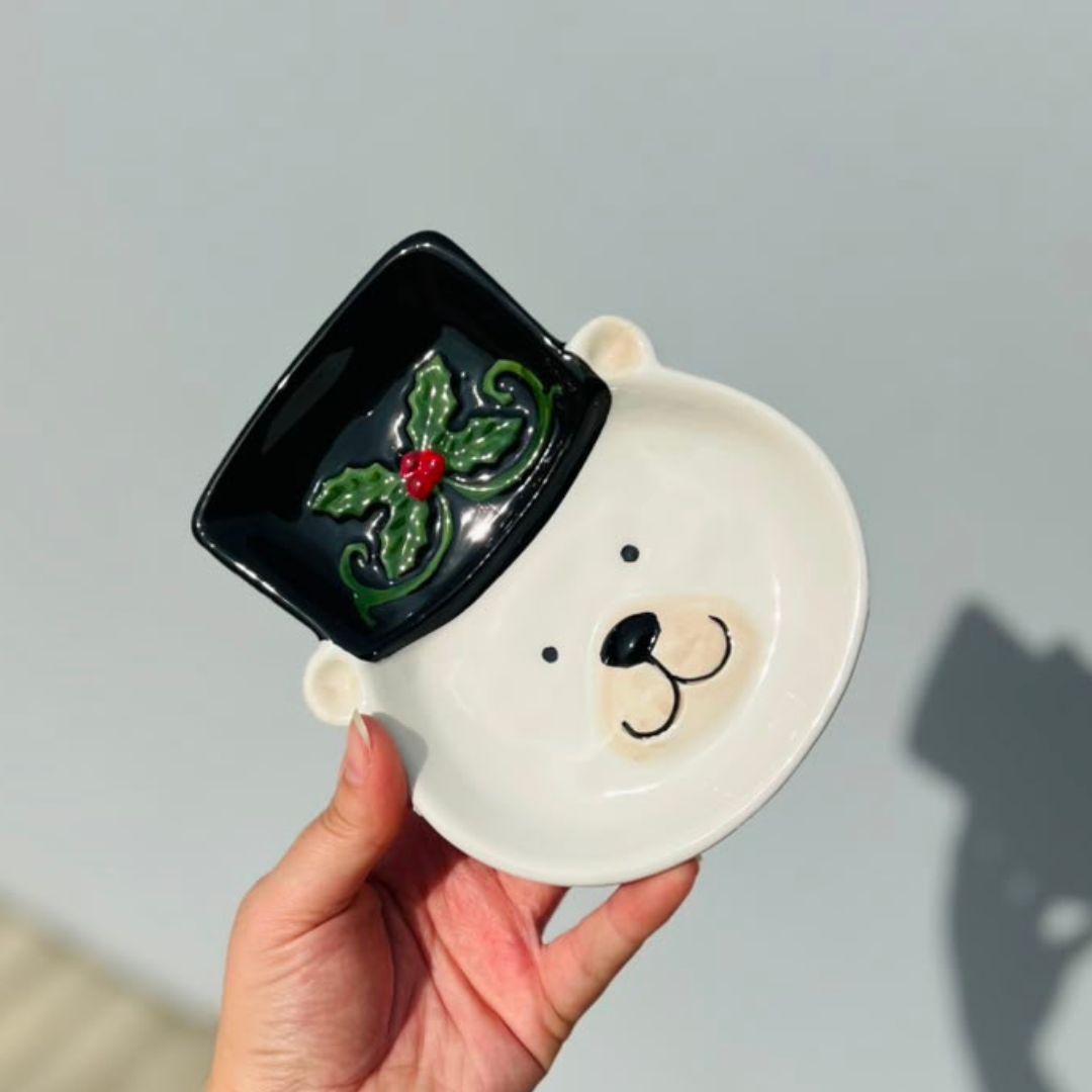 Porta-Bijoux Natalino Urso em Cerâmica -15 cm