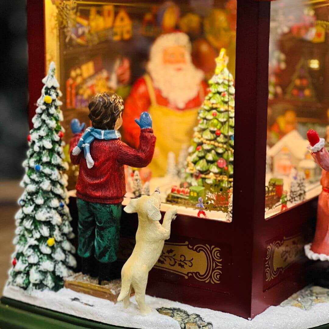 Cenário Loja Toys com LED, Movimento e Música – 13 x 17cm