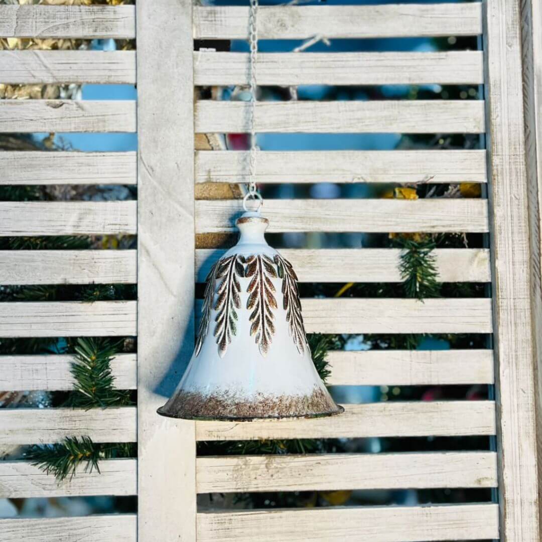 Natal Sino  Decorativo Metal - 28x22x22cm