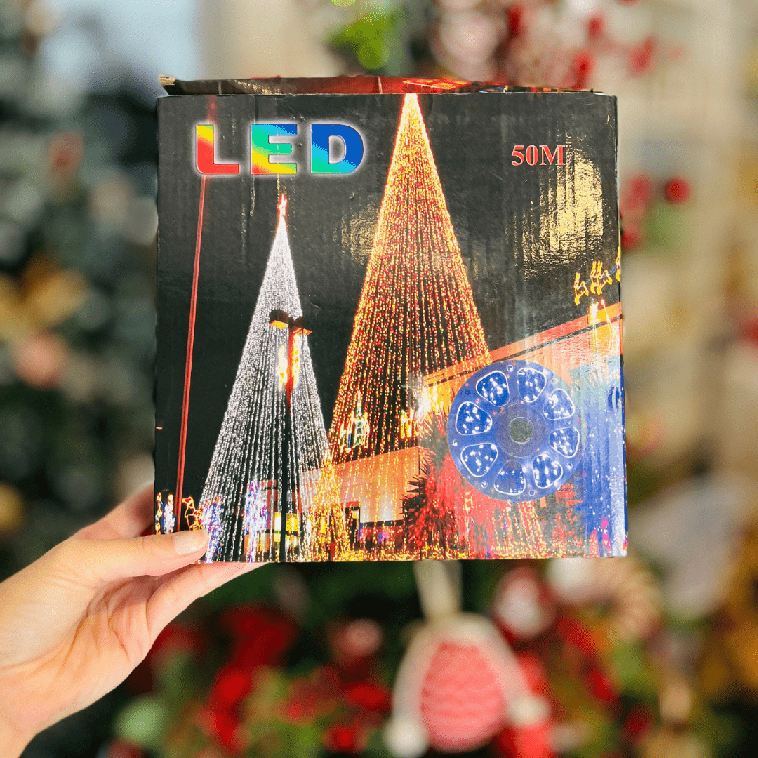 Pisca-pisca Fio Verde Led Branco Quente Com Funções 50m 240 Leds 220v