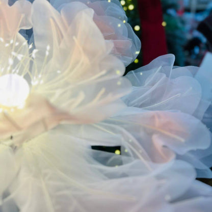 Flor Decorativa com Luz e Movimento – 1,6m - Bivolt