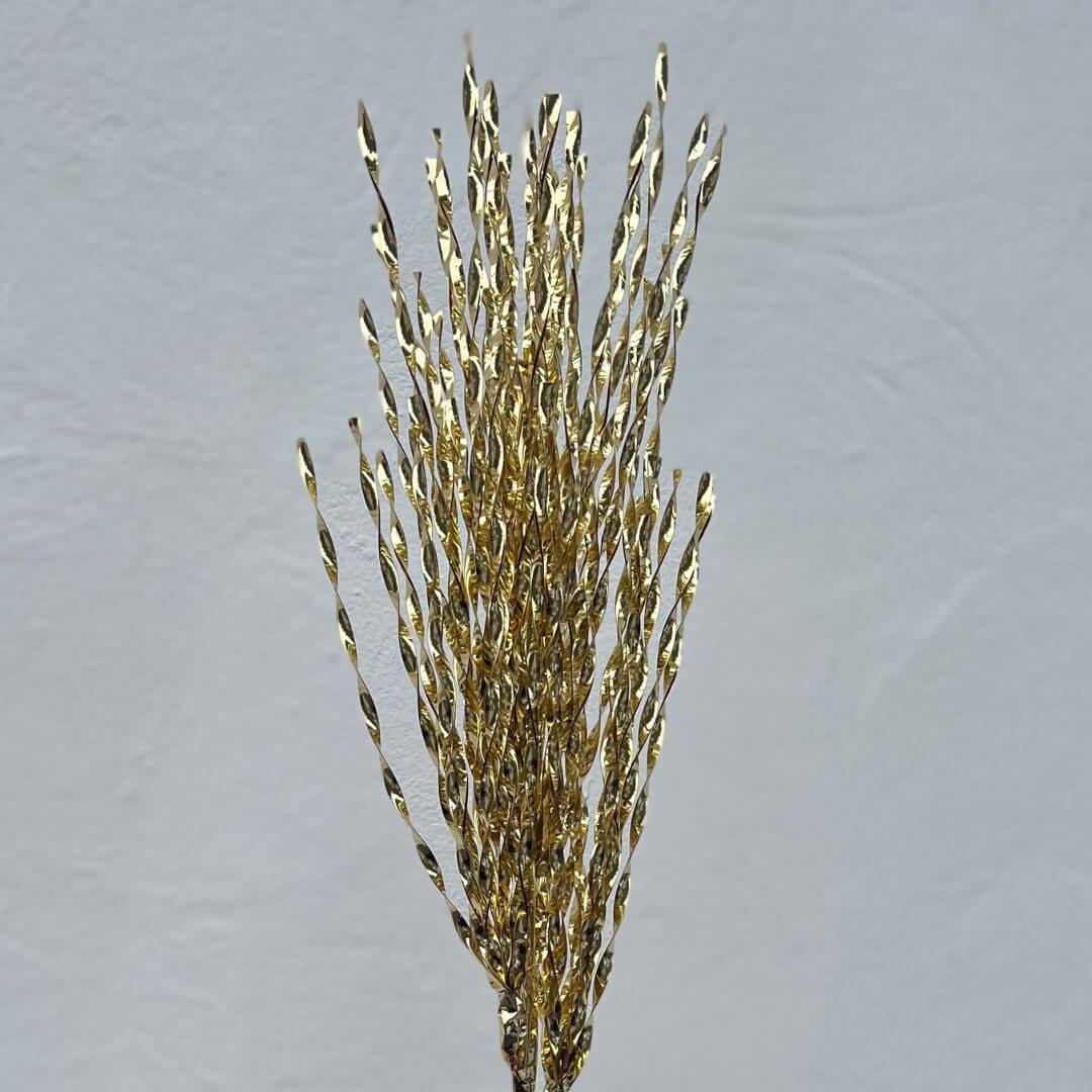 Capim Grass Decorativo Natal Dourado – 60cm