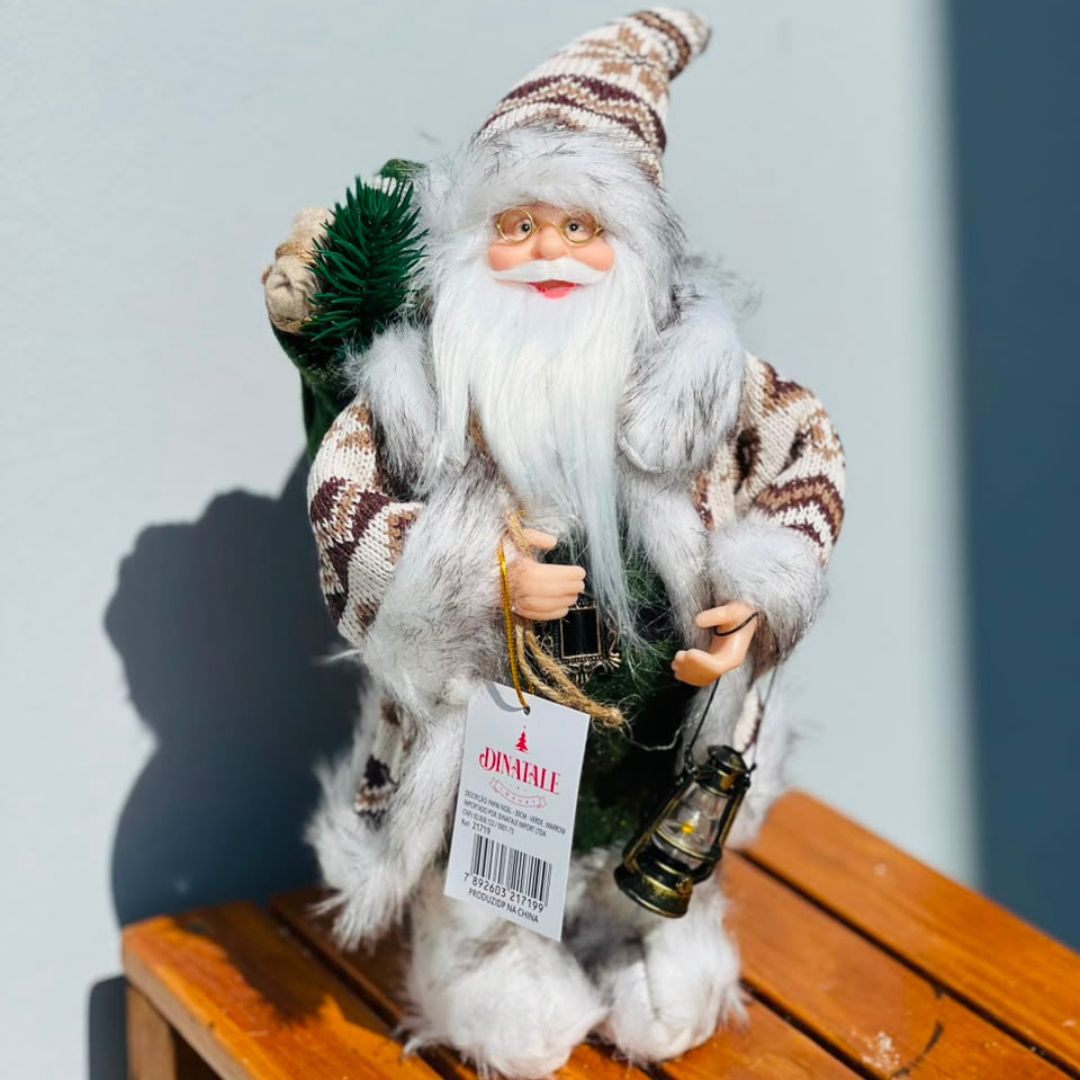 Papai Noel Decorativo - 30 cm