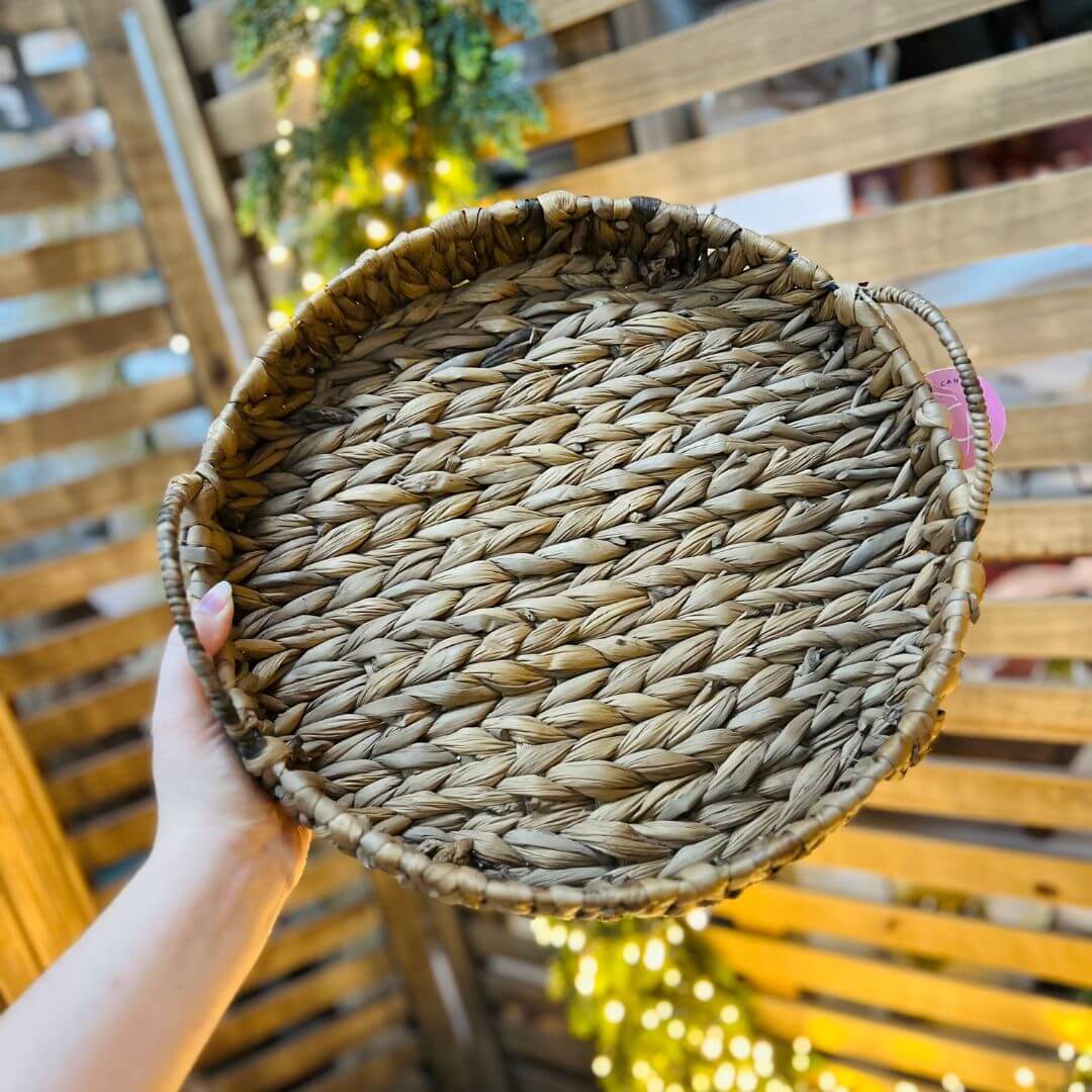 Cesta de Fibra Natural – 34cm